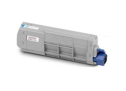Cyan Lasertoner - Oki - 6.000 Sider Oki Mc760